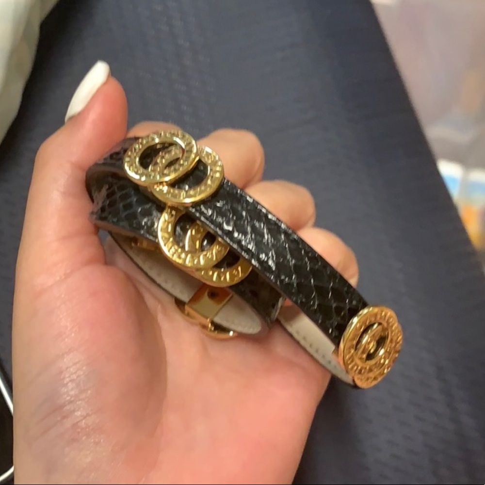 Gold plated bulgari bracelet